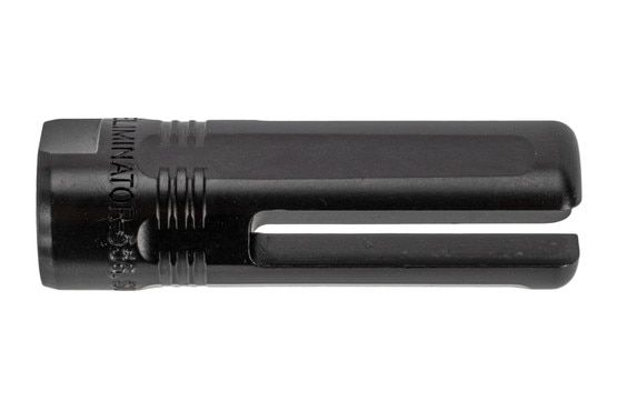SureFire 5.56 Eliminator flash hider is threaded 1/2x28